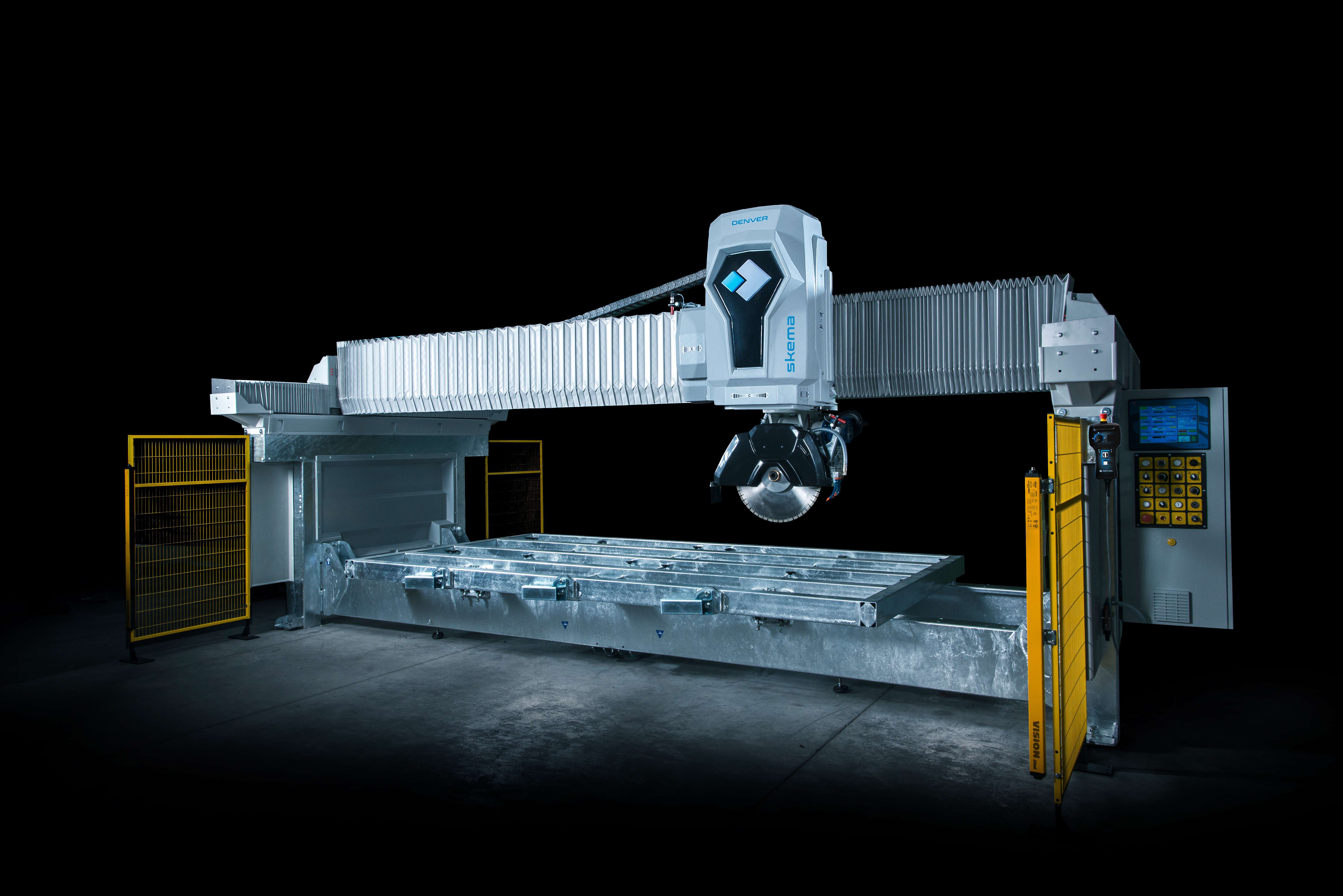 3/4-axes monobloc bridge saw for stone Skema | Denver